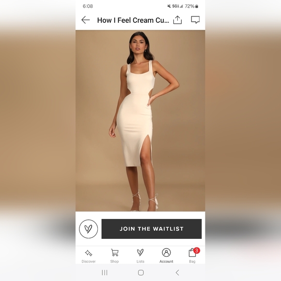 LULU'S Bodycon Party Dress - Picture 5 of 8